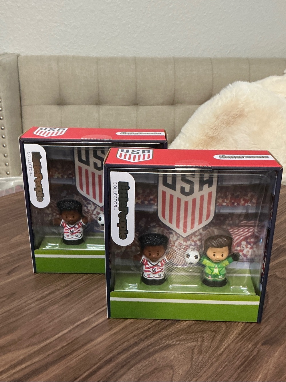 Collector USA Soccer Kids Toy Set - Red & Green
